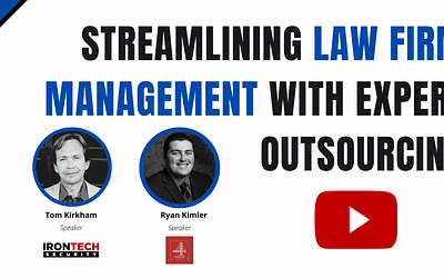 Streamlining Law Firm Management with Expert Outsourcing